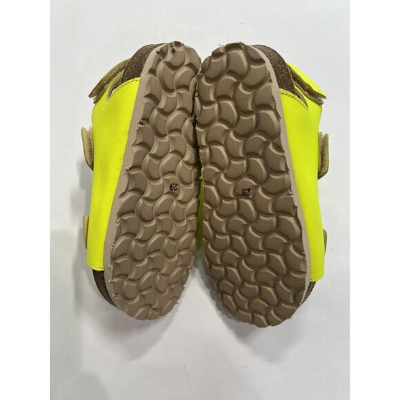 Nununu Control Freak Leather Sandals in Hot Lime - Picture 10 of 10